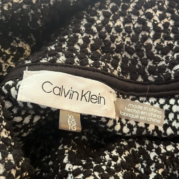 Calvin Klein cowl neck sweater, gently used preloved, size XL - Picture 6 of 6